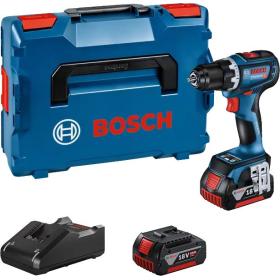 Bosch GSR 18V-90 C 2100 Giri min 1,1 kg Nero, Blu, Rosso