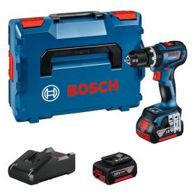 Bosch GSB 18V-90 C 2100 tr min Noir, Bleu