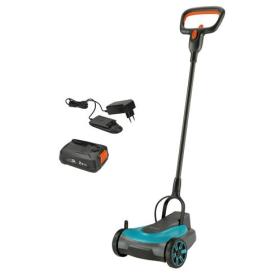 Gardena HandyMower lawn mower Push lawn mower Battery Black, Blue, Orange