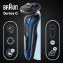 Braun Series 6 61-B1500s Foil shaver Trimmer Blue