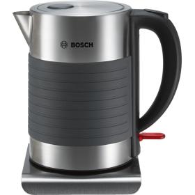 Bosch TWK7S05 bouilloire 1,7 L 2200 W Noir, Gris