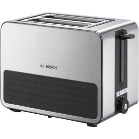 Bosch TAT7S25 toaster 2 slice(s) 1050 W Black, Grey