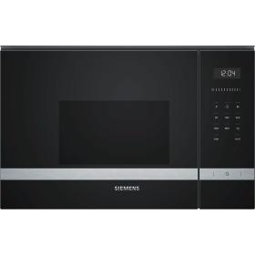 Siemens BF525LMS0 microwave Built-in Solo microwave 20 L 800 W Black, Stainless steel