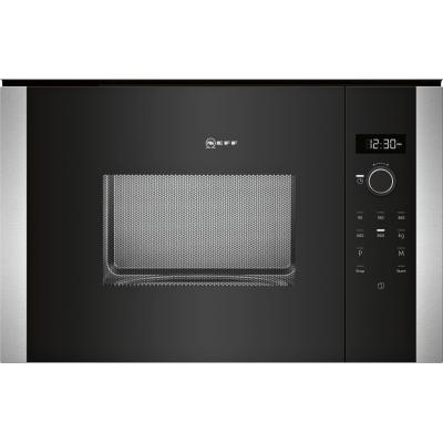Neff HLAWD23N0 microwave Built-in Solo microwave 20 L 800 W Black, Stainless steel