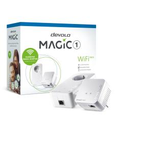Devolo Magic 1 WiFi mini Starter Kit 1200 Mbit s Collegamento ethernet LAN Wi-Fi Bianco 2 pz