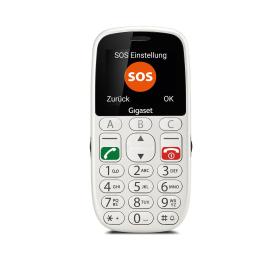 Gigaset GL390 5,59 cm (2.2") 88 g Blanc Téléphone pour seniors