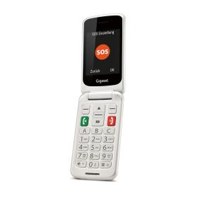 Gigaset GL590 7,11 cm (2.8") 113 g Blanc Téléphone pour seniors