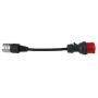 Juice Technology EA-JC16 power plug adapter Black, Red