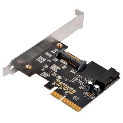 Silverstone ECU04-E carte et adaptateur d'interfaces Interne USB 3.2 Gen 1 (3.1 Gen 1)
