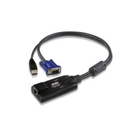 ATEN USB - VGA to Cat5e 6 KVM Adapter Cable (CPU Module)