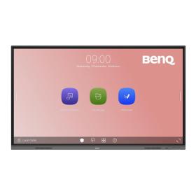 BenQ RE7503 Écran plat interactif 190,5 cm (75") LED 400 cd m² 4K Ultra HD Noir Écran tactile Intégré dans le processeur
