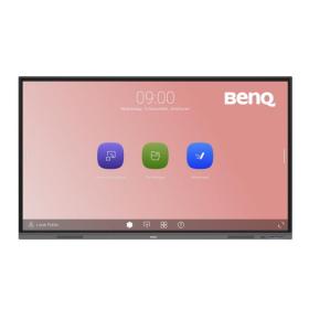BenQ RE6503 tableau blanc interactif et accessoire 165,1 cm (65") 3840 x 2160 pixels Écran tactile Noir