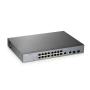Zyxel GS1350-18HP-EU0101F Netzwerk-Switch Managed L2 Gigabit Ethernet (10 100 1000) Power over Ethernet (PoE) Grau