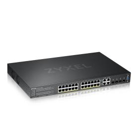 Zyxel GS2220-28HP-EU0101F Netzwerk-Switch Managed L2 Gigabit Ethernet (10 100 1000) Power over Ethernet (PoE) Schwarz