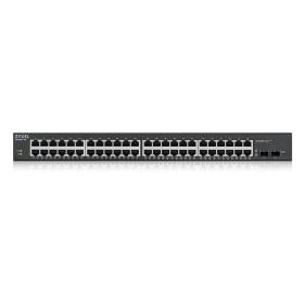 Zyxel GS1900-48HPv2 Géré L2 Gigabit Ethernet (10 100 1000) Connexion Ethernet, supportant l'alimentation via ce port (PoE) Noir