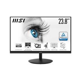 MSI Pro MP242 23.8 Inch Monitor, Full HD (1920 x 1080), 75Hz, IPS, 5ms, HDMI, VGA, Built-in Speakers, Anti-Glare, Anti-Flicker,