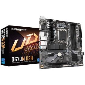 Gigabyte Q670M D3H (rev. 1.0) Intel Q670 LGA 1700 micro ATX