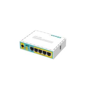 Mikrotik hEX PoE lite Kabelrouter Schnelles Ethernet Weiß
