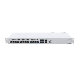 Mikrotik CRS312-4C+8XG-RM commutateur réseau Géré L3 10G Ethernet (100 1000 10000) 1U Blanc