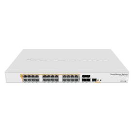 Mikrotik CRS328-24P-4S+RM network switch Managed L2 L3 Gigabit Ethernet (10 100 1000) Power over Ethernet (PoE) 1U White