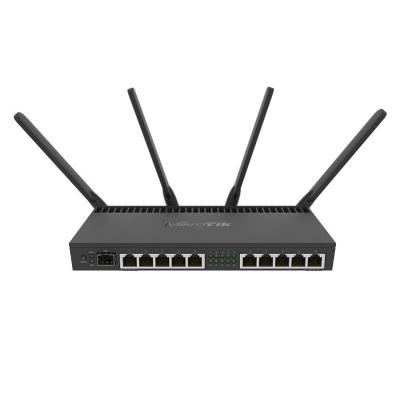 Mikrotik RB4011iGS+5HacQ2HnD-IN router wireless Gigabit Ethernet Dual-band (2.4 GHz 5 GHz) Nero