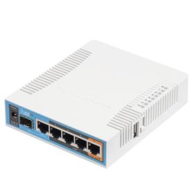Mikrotik hAP ac 500 Mbit s Blanc Connexion Ethernet, supportant l'alimentation via ce port (PoE)