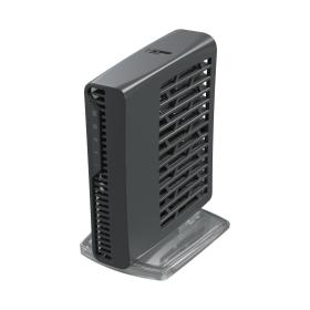 Mikrotik hAP ax2 router inalámbrico Gigabit Ethernet Doble banda (2,4 GHz   5 GHz) Negro