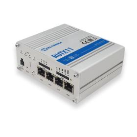 Teltonika RUTX11 router inalámbrico Gigabit Ethernet Doble banda (2,4 GHz   5 GHz) 4G Gris