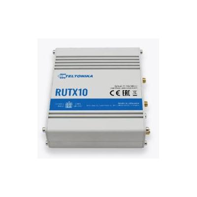 Teltonika RUTX10 router inalámbrico Gigabit Ethernet Doble banda (2,4 GHz   5 GHz) Blanco
