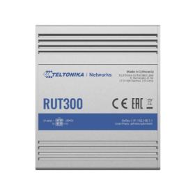 Teltonika RUT300 Routeur connecté Fast Ethernet Bleu, Métallique