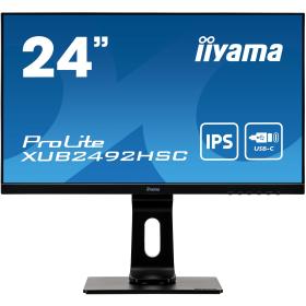iiyama ProLite XUB2492HSC-B1 computer monitor 60.5 cm (23.8") 1920 x 1080 pixels Full HD LCD Black