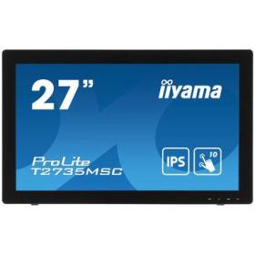 iiyama ProLite T2735MSC-B3 écran plat de PC 68,6 cm (27") 1920 x 1080 pixels Full HD LED Écran tactile Noir