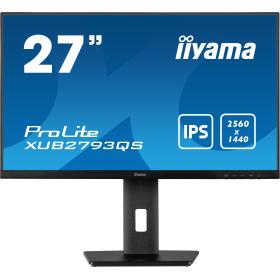iiyama ProLite XUB2793QS-B1 écran plat de PC 68,6 cm (27") 2560 x 1440 pixels Wide Quad HD LED Noir