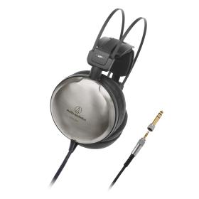 Audio-Technica ATH-A2000Z auricular y casco Auriculares Alámbrico Diadema Música Negro, Plata