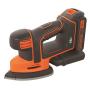 Black & Decker BDCDS18-QW portable sander 24000 RPM Black, Orange