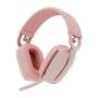 Logitech Zone Vibe 100 Kopfhörer Kabellos Kopfband Anrufe Musik Bluetooth Pink