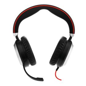 Jabra Evolve 80 MS Stereo Auriculares Alámbrico Diadema Oficina Centro de llamadas Bluetooth Negro
