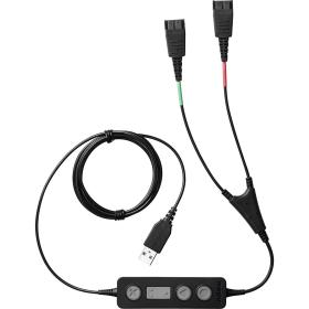 Jabra Link 265 cavo audio USB2.0 2x QD Nero