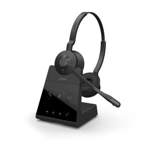 Jabra Engage 65 Stereo Auricolare Wireless A Padiglione Ufficio Bluetooth Nero