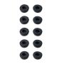 Jabra 14101-60 almohadilla para auriculares Negro 10 pieza(s)