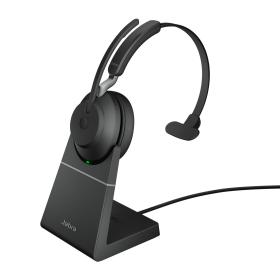 Jabra Evolve2 65, UC Mono Casque Sans fil Arceau Bureau Centre d'appels USB Type-A Bluetooth Noir