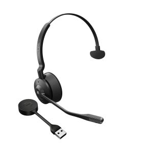 Jabra Engage 55 Headset Wireless Head-band Office Call center Black, Titanium