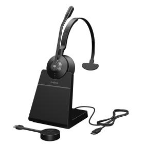 Jabra Engage 55 Casque Sans fil Arceau Bureau Centre d'appels Bluetooth Socle de chargement Noir