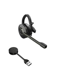 Jabra Engage 55 Headset Wireless Ear-hook Office Call center Black, Titanium