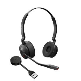Jabra Engage 55 Headset Wireless Head-band Office Call center Black, Titanium