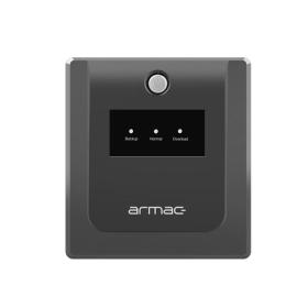 Armac H 1000E LED sistema de alimentación ininterrumpida (UPS) Línea interactiva 1 kVA 4 salidas AC