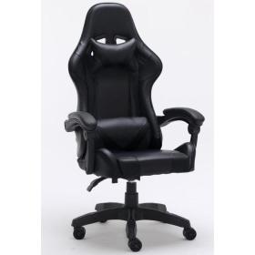 Topeshop FOTEL REMUS CZERŃ office computer chair Padded seat Padded backrest