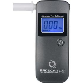 BACscan F-40 alcohol testers 0 - 4% 1% Grigio