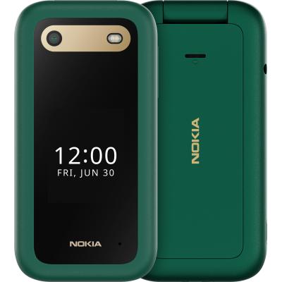 Nokia 2660 Flip 4G 7,11 cm (2.8") 123 g Grün Einsteigertelefon