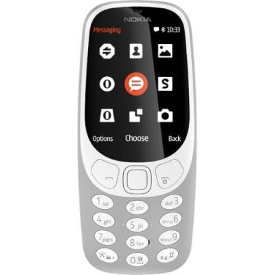 Nokia 3310 6,1 cm (2.4") Gris Característica del teléfono